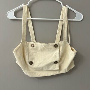 Free People crop top size 4